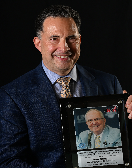 Tony Caridi - 2026 Woody Durham Award winner