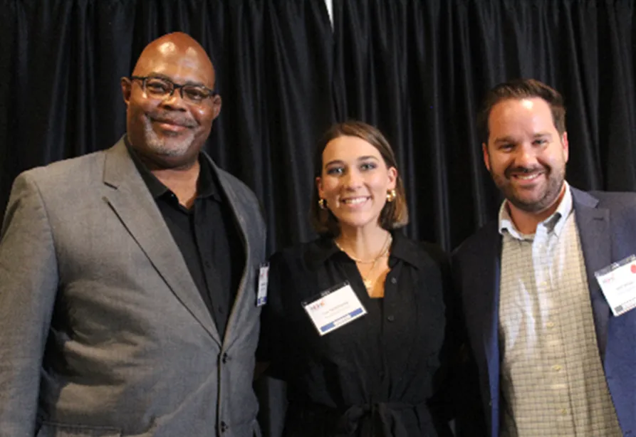 L to R: Jermaine Ferrell, Tori McElhaney, Matt Krause