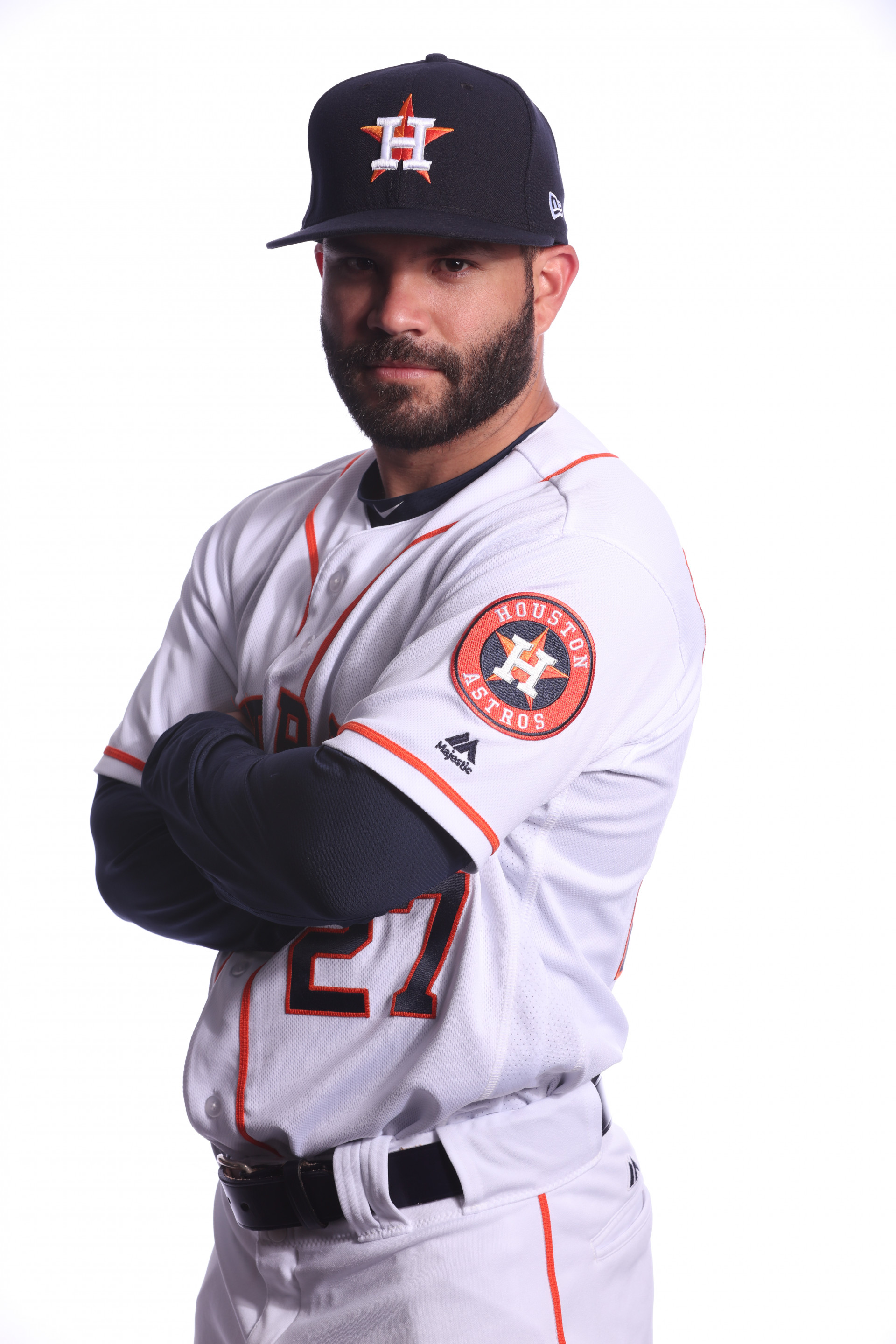 Jose Altuve Houston Astros Majestic Official Cool Base Player