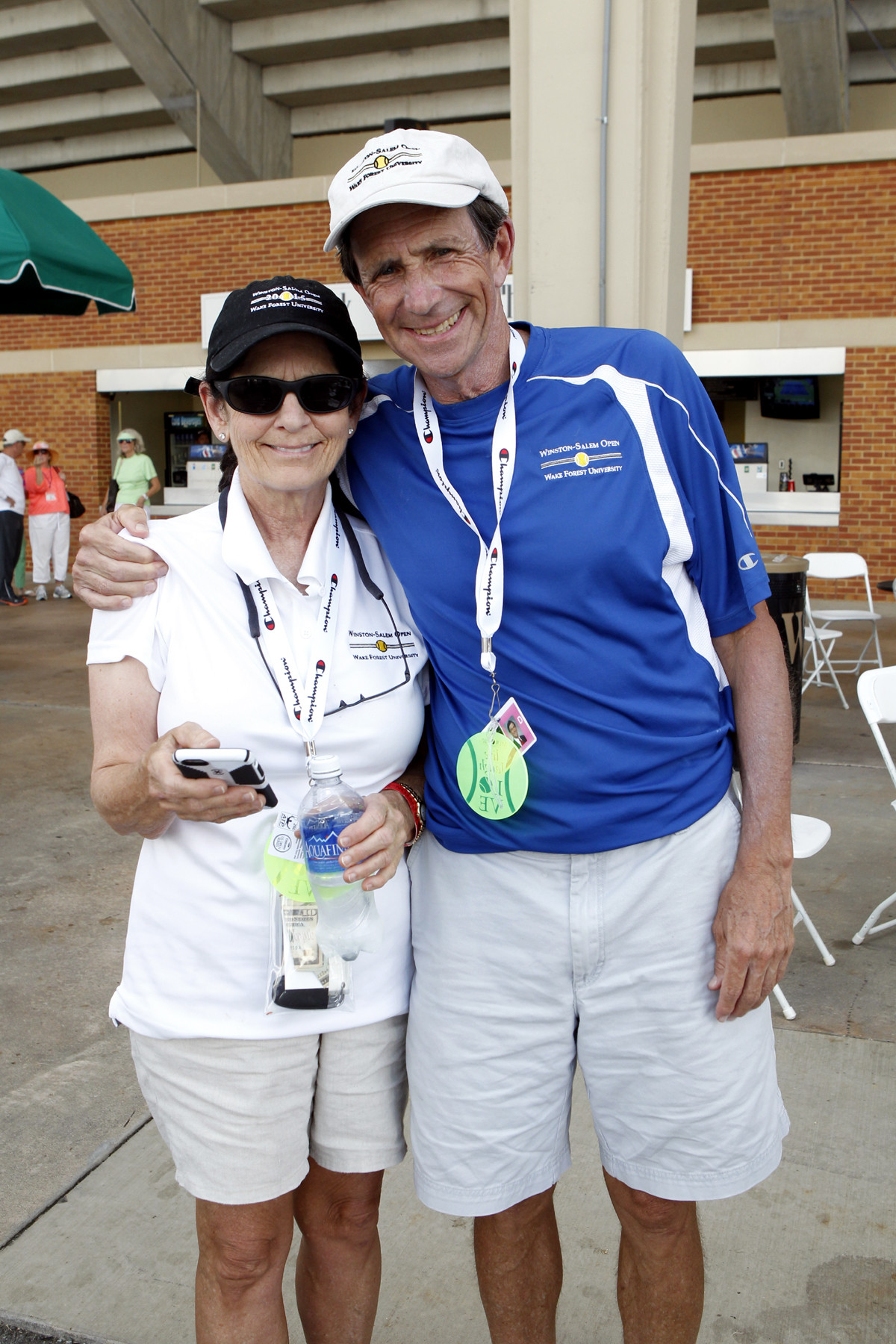 The late Dr. Harold Pollard (right), with his wife, Louise (Robert Crawford photo)