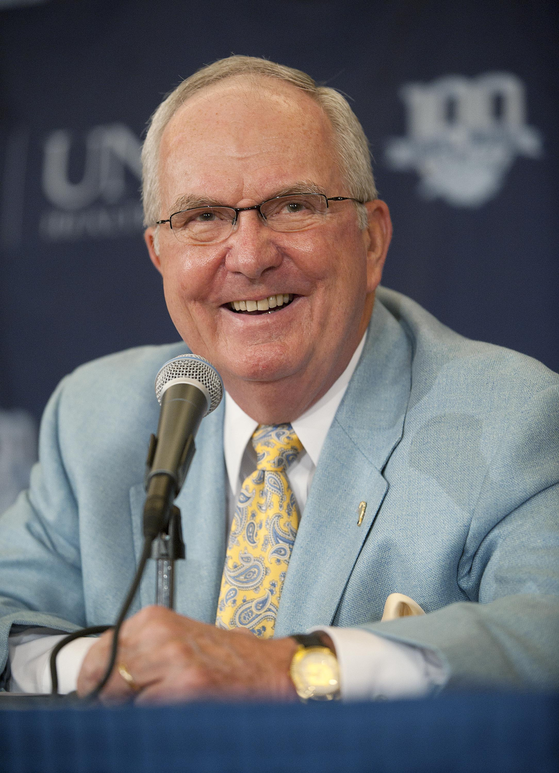 Woody Durham (Photo courtesy: UNC Athletics)